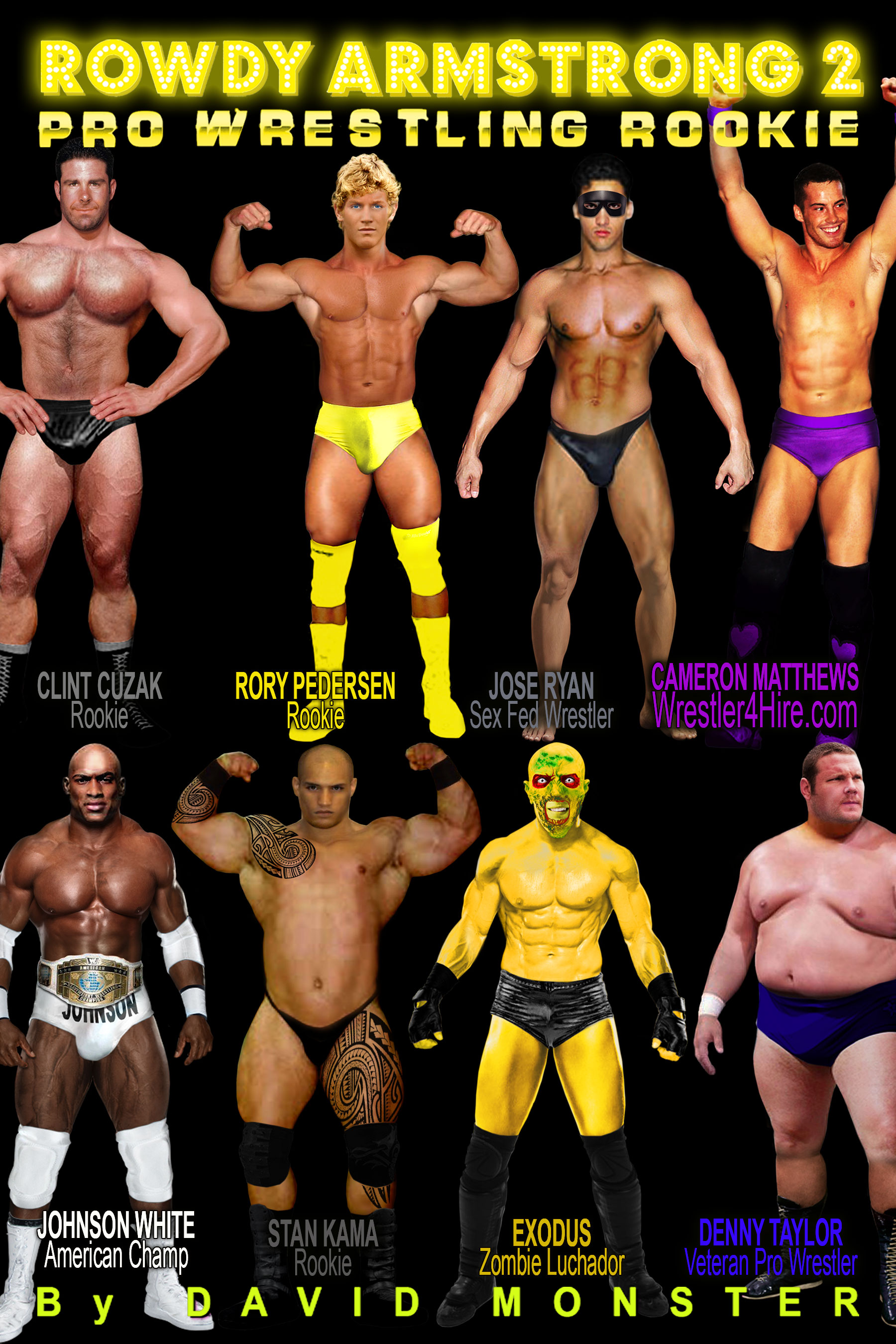 Gay Pro Wrestling, Pro Wrestling, Gay Wrestling, Wrestling, All world Pro Wrestling, Interactive Novel, Choice Game